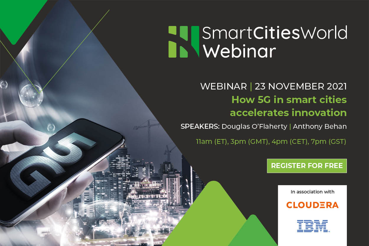 Webinar: How 5G in smart cities accelerates innovation