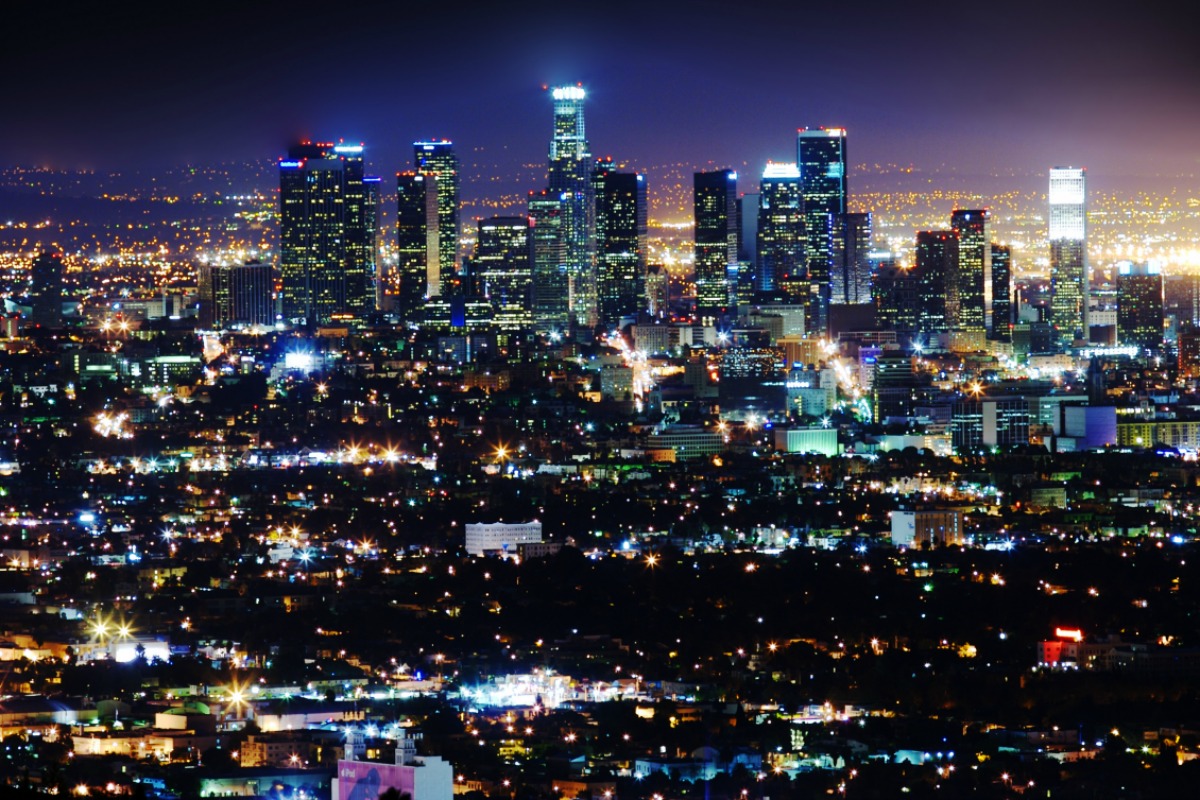 LA has more than 200,000 street lights throughout the city