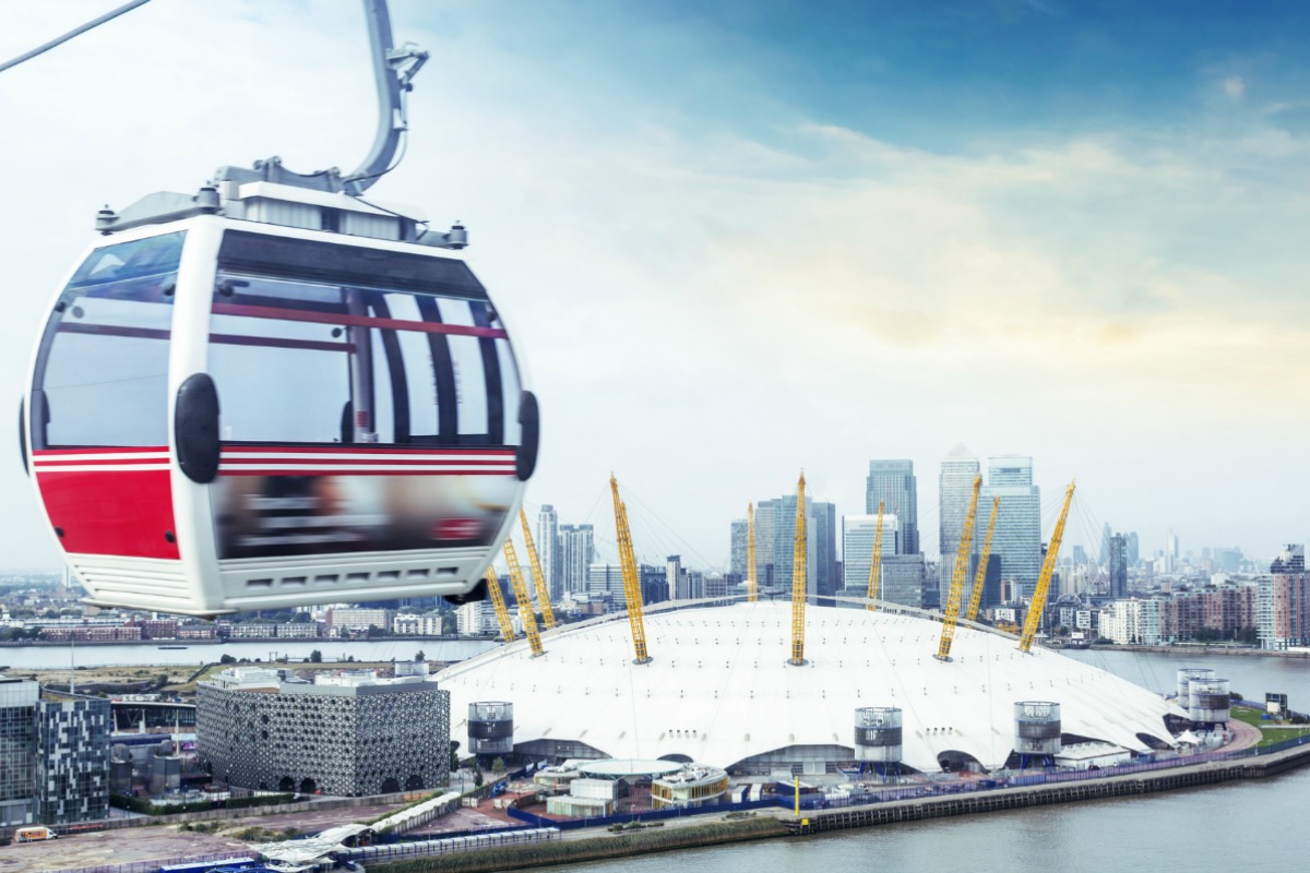 Greenwich cable cars 