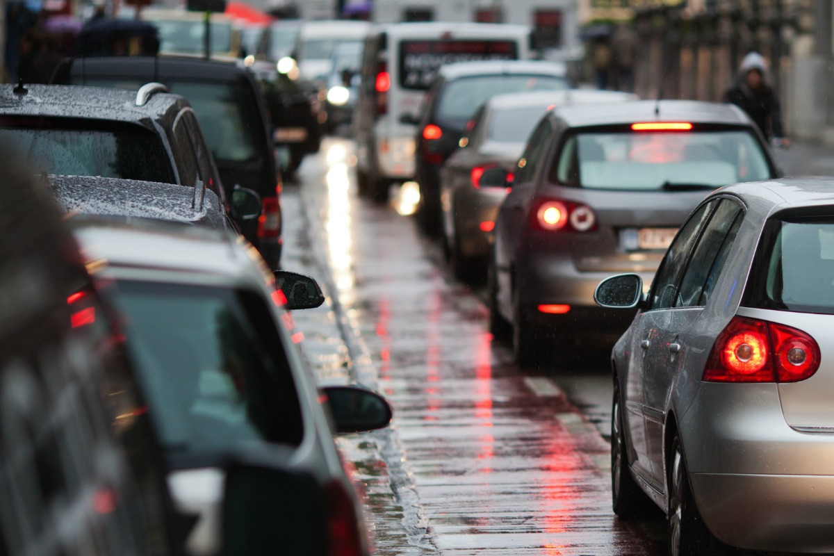 Congestion in London is increasing