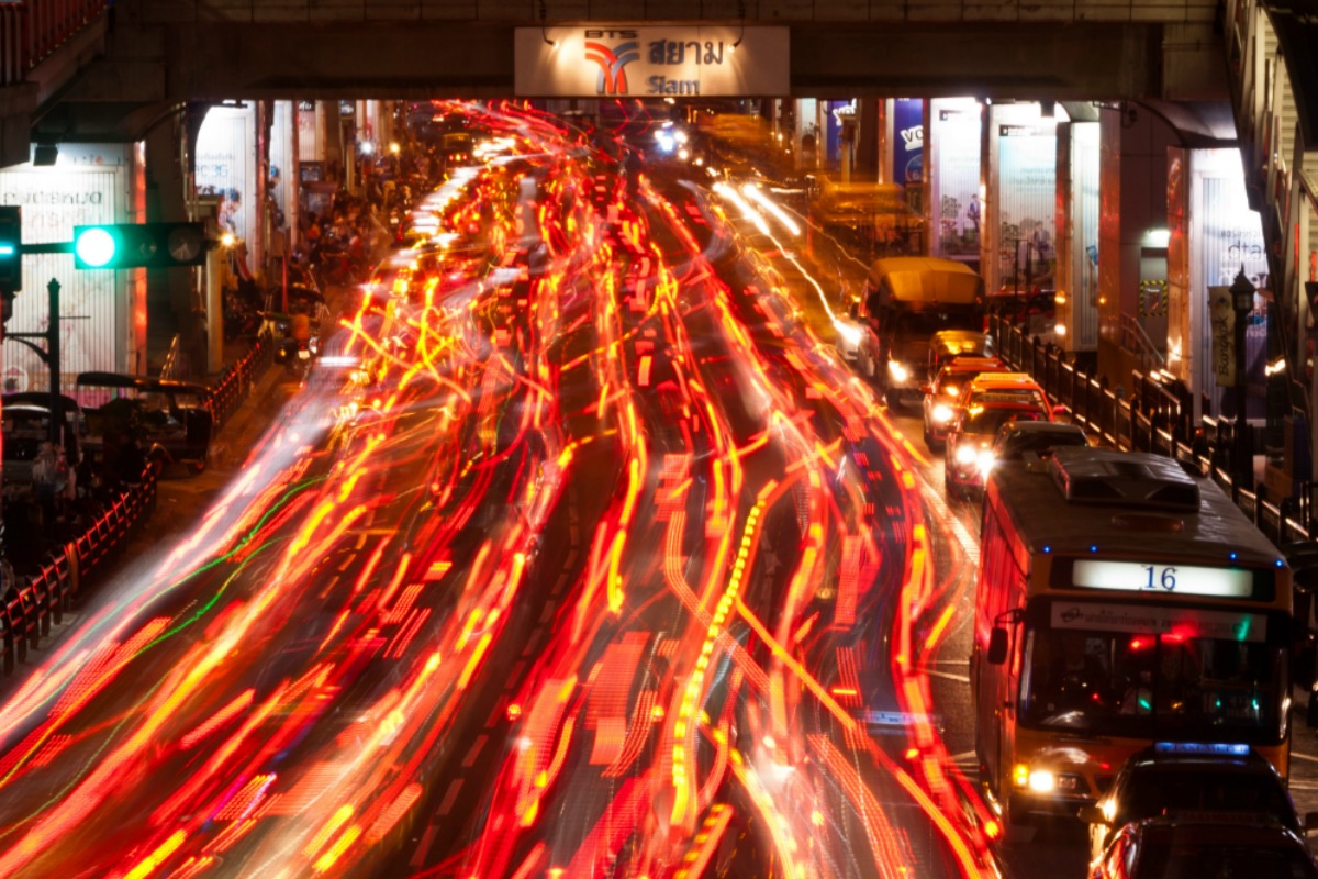 Traffic in Bangkok credit:Mark Fischer