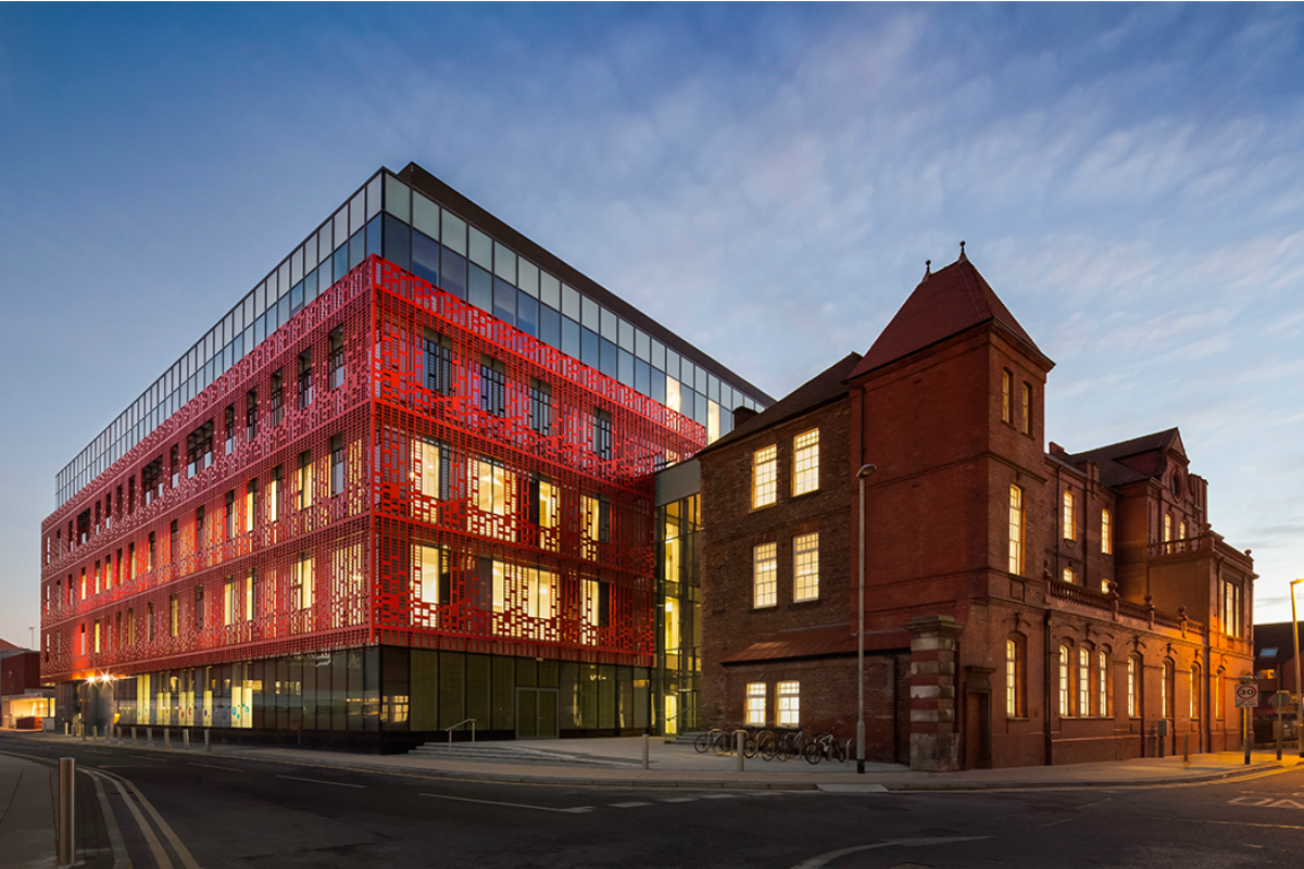The Citylabs 1.0 building in Manchester's Innovation District, Corridor Manchester