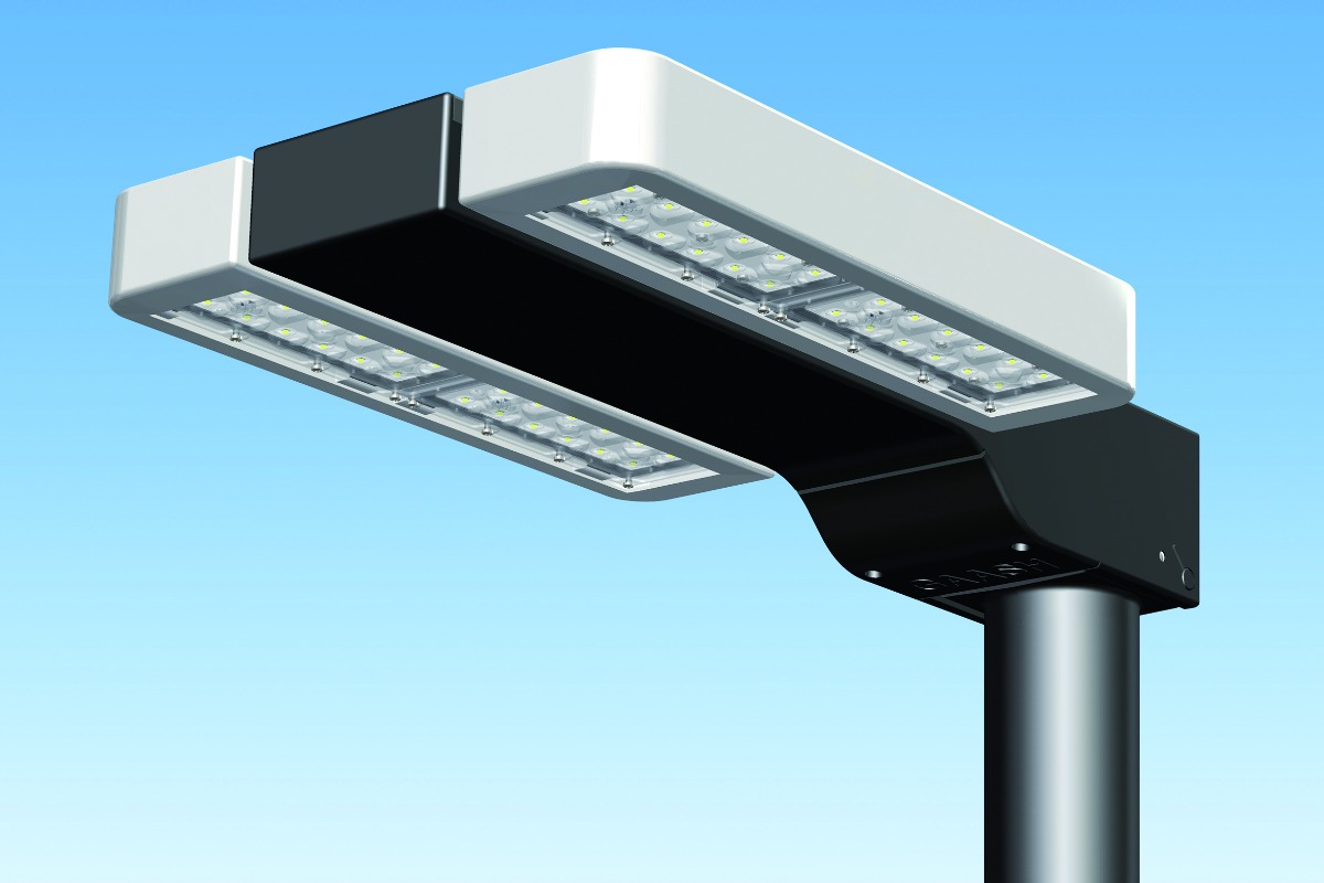 The new LED luminaire which claims to be smart city ready, 