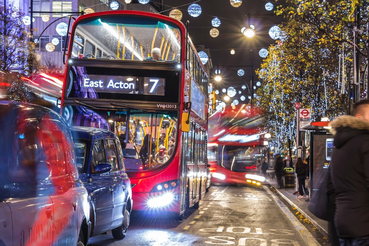 London was identified as having 12,776 traffic hotspots and the highest impact factor