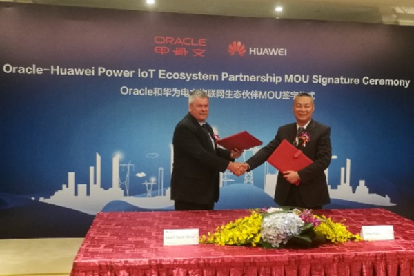 Huawei and Oracle form power partnership