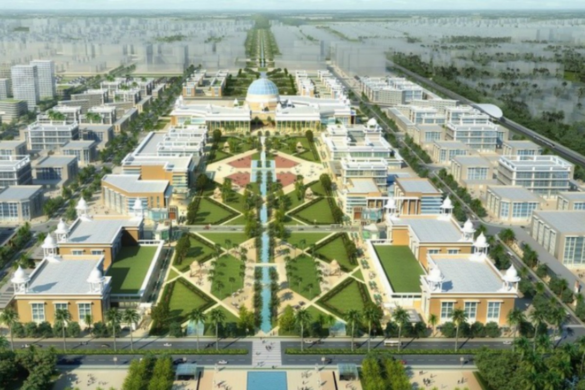 Amaravati is being transformed into a technologically advanced capital city