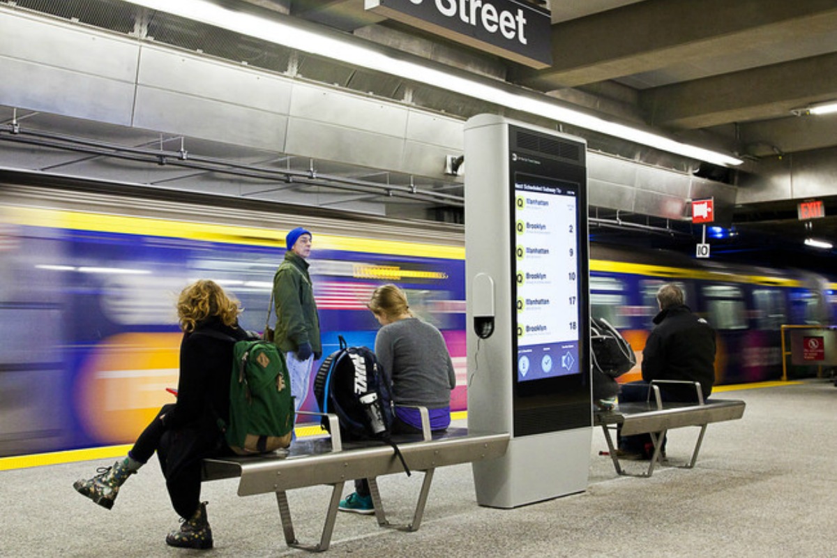 New York subway users are benefiting from state-of-the-art urban technology 