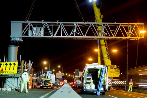 Smart milestone for Manchester motorway