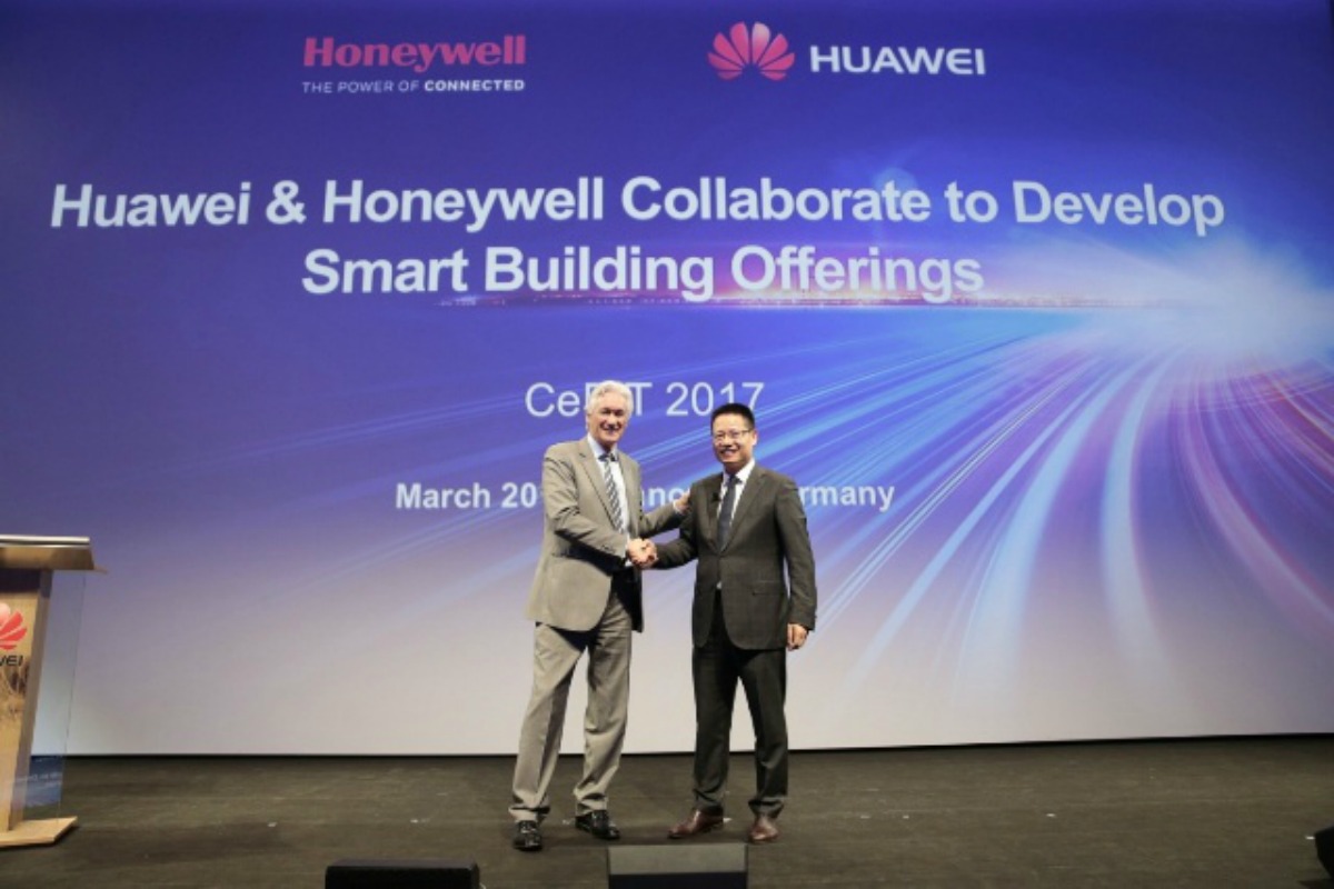 Huawei and Honeywell announce their smart buildings collaboration at CeBIT in Hannover