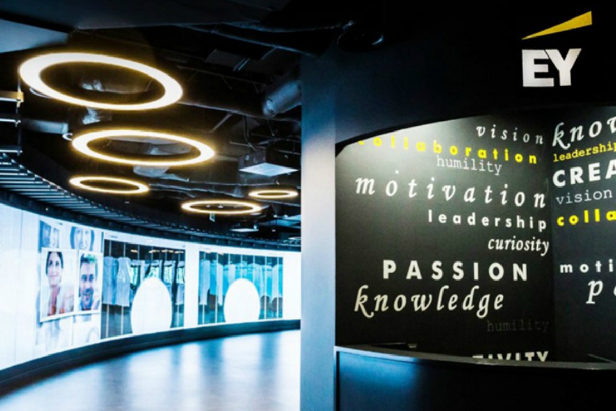 The EY wavespace innovation centre in Madrid, part of the company's expanding network 