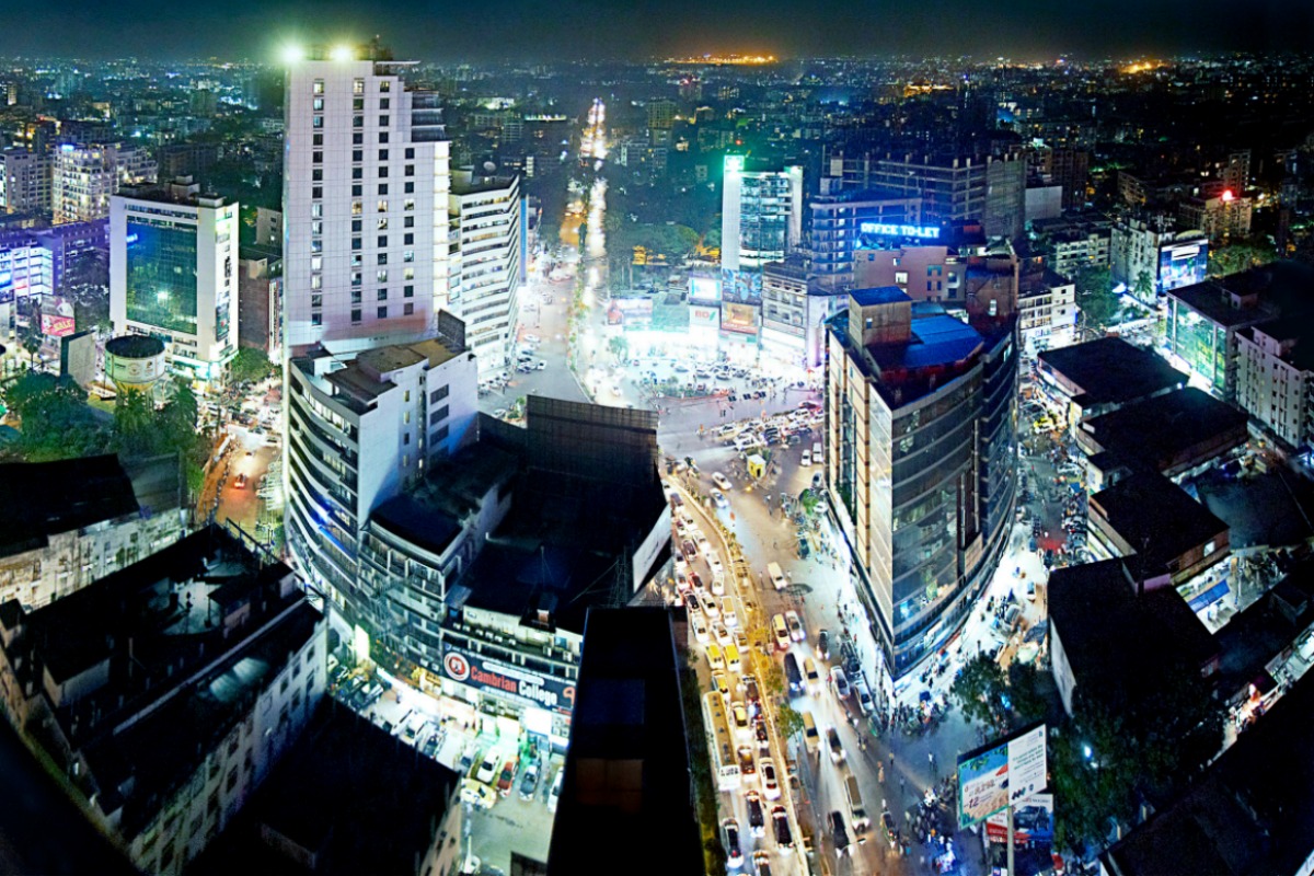 Bangladesh's capital, Dhaka, one of the world's most populated cities 