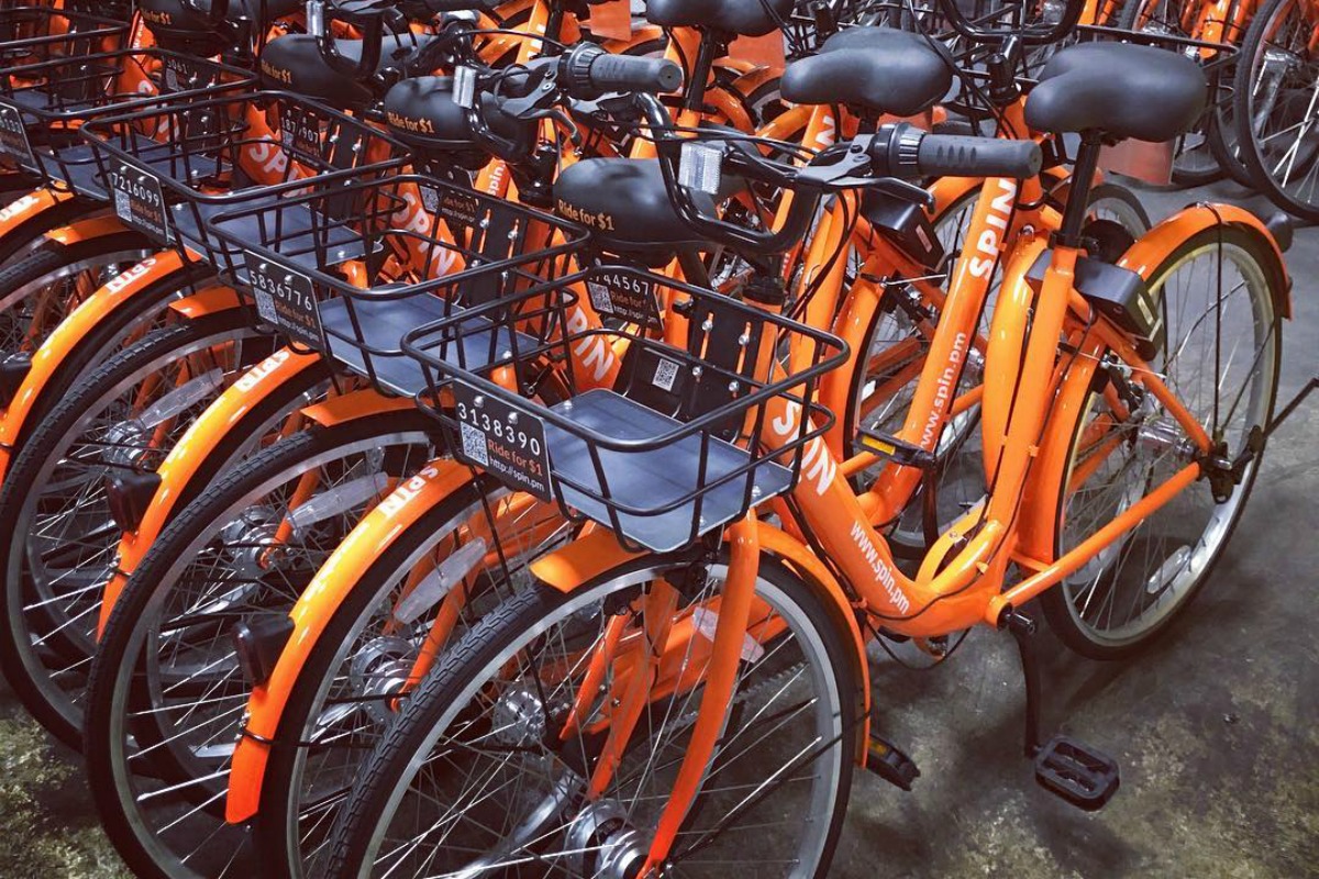 Spin's fleet of orange, GPS-enabled smart bikes come to Seattle