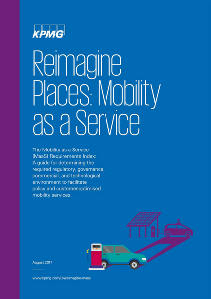 Mobility as a Service KPMG Front Cover