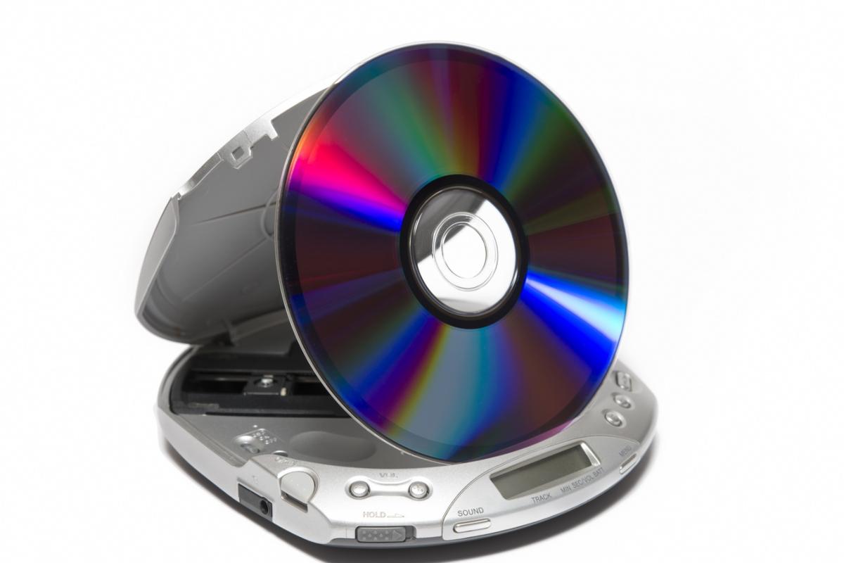 CDs  – cutting edge technology back in the day