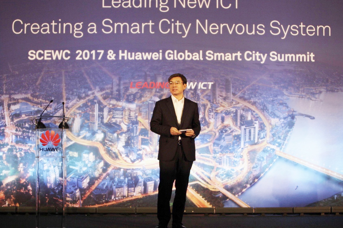 Lida: "Huawei is committed to creating a strong nervous system that powers smart cities"