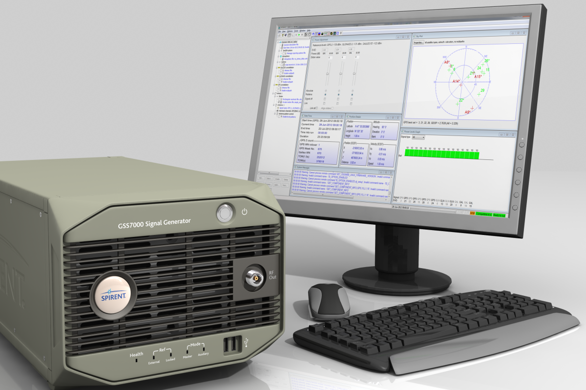 Project makes use of Spirent's GSS7000 Constellation Simulator, designed for GNSS testing