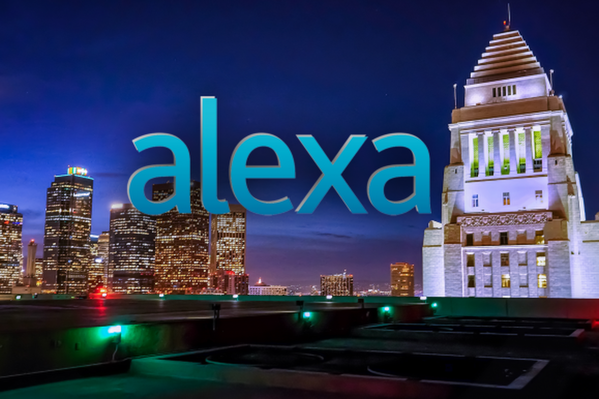 Los Angeles citizens ask Alexa what is happening in City Hall. Image courtesy: City of LA
