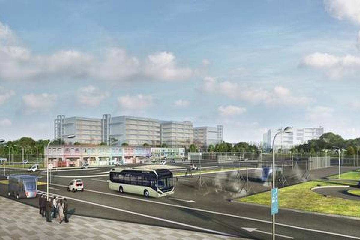 The project will deliver two autonomous electric buses for the start of 2019