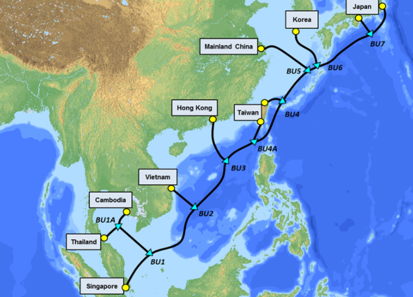Submarine cable to connect Southeast Asia
