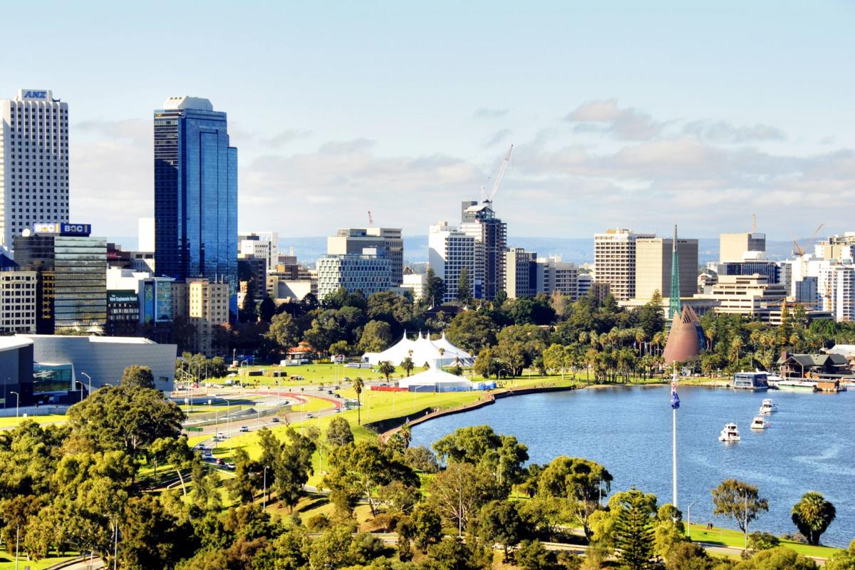 The inner suburb of West Perth in Australia is the algorithm's choice for best place to live