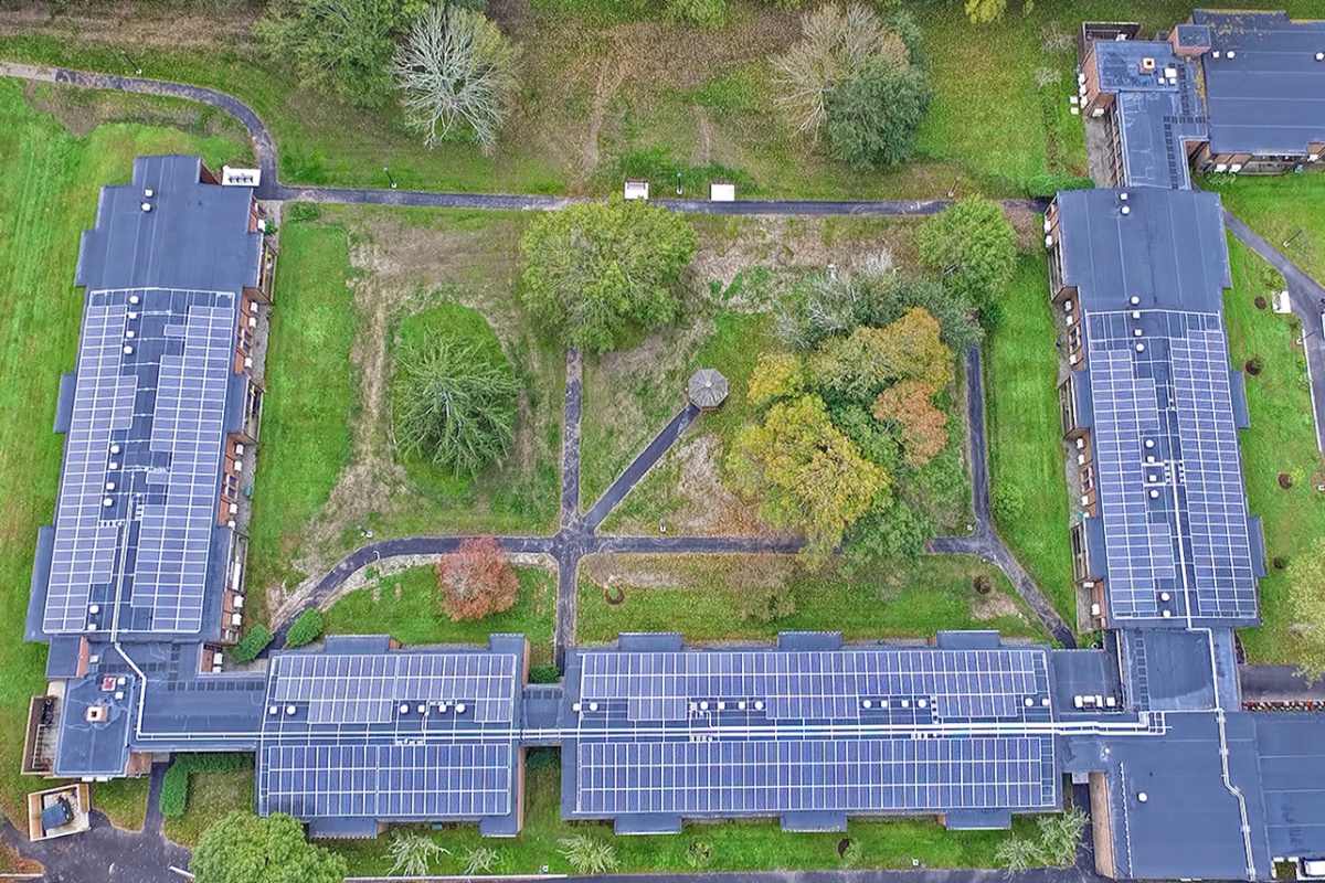 The Fairhaven Housing Authority installed a 236 kilowatt solar energy system