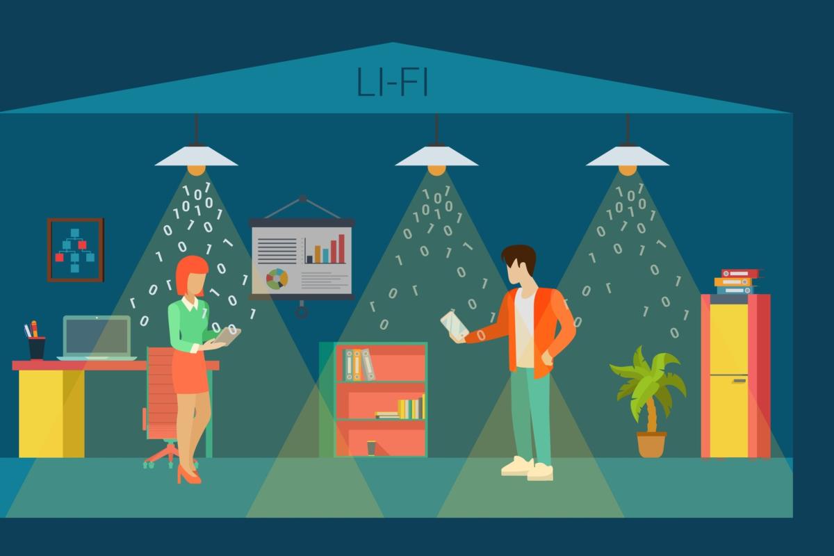 LiFi can be used in places where radio frequencies may interfere with equipment