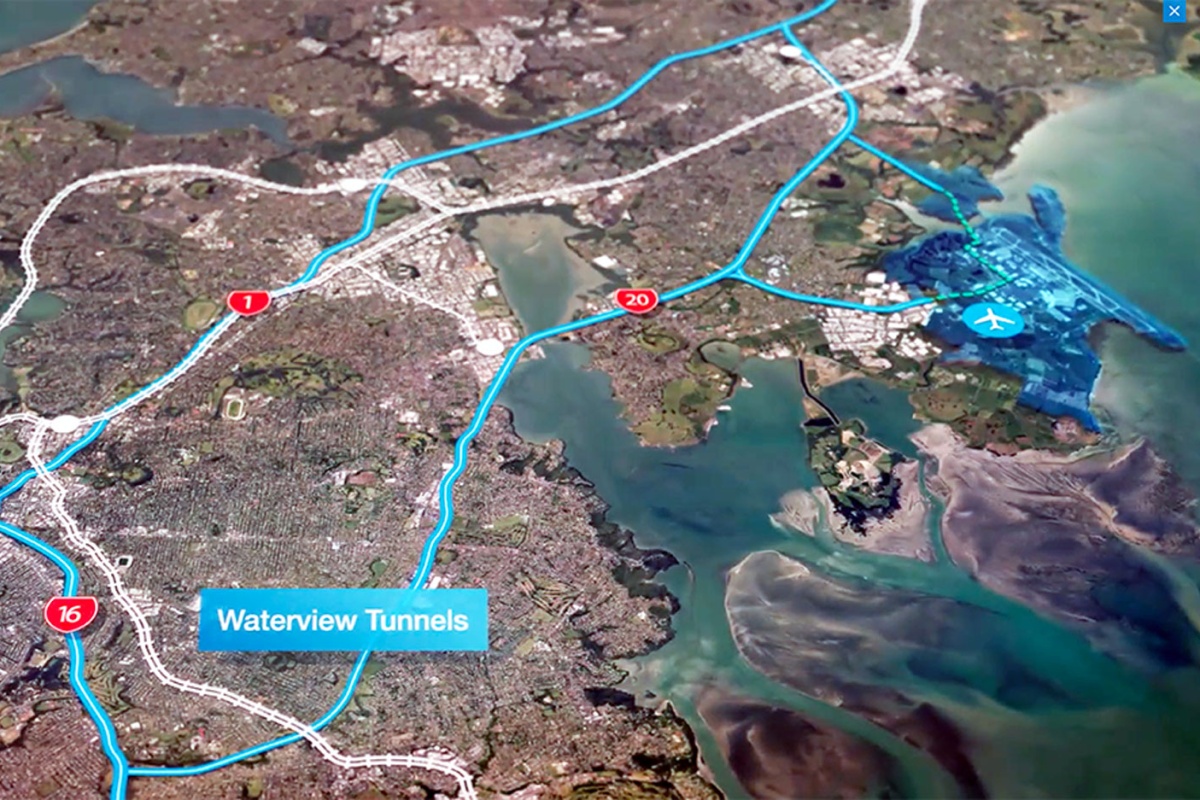The BlipTrack technology provides a birds-eye view of traffic information