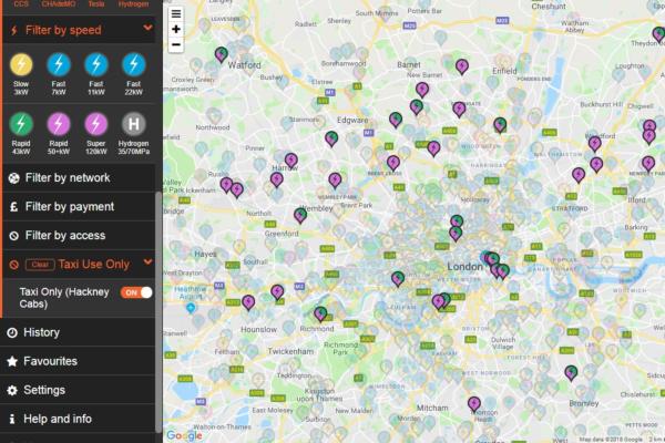 Zap-Map integrates new EV charging network