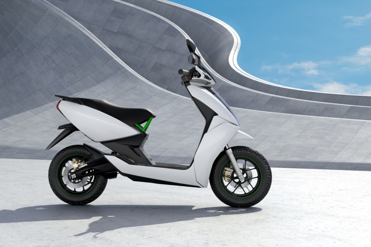 The scooter provides features such as on-board navigation and remote diagnostics