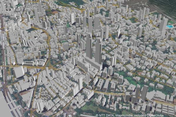 NTT and MapmyIndia partner for 3D mapping
