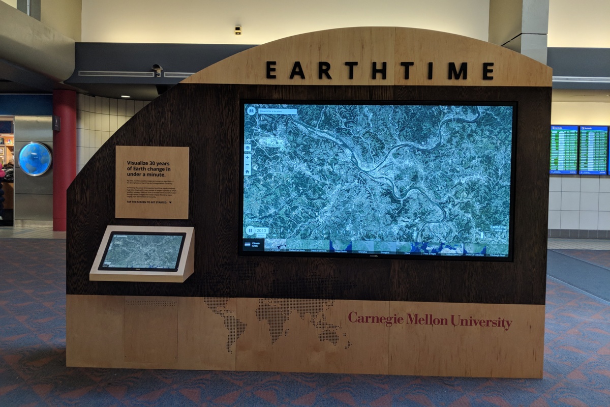 EarthTime uses more than 300 geospatial datasets. Image courtesy: earthtime.org