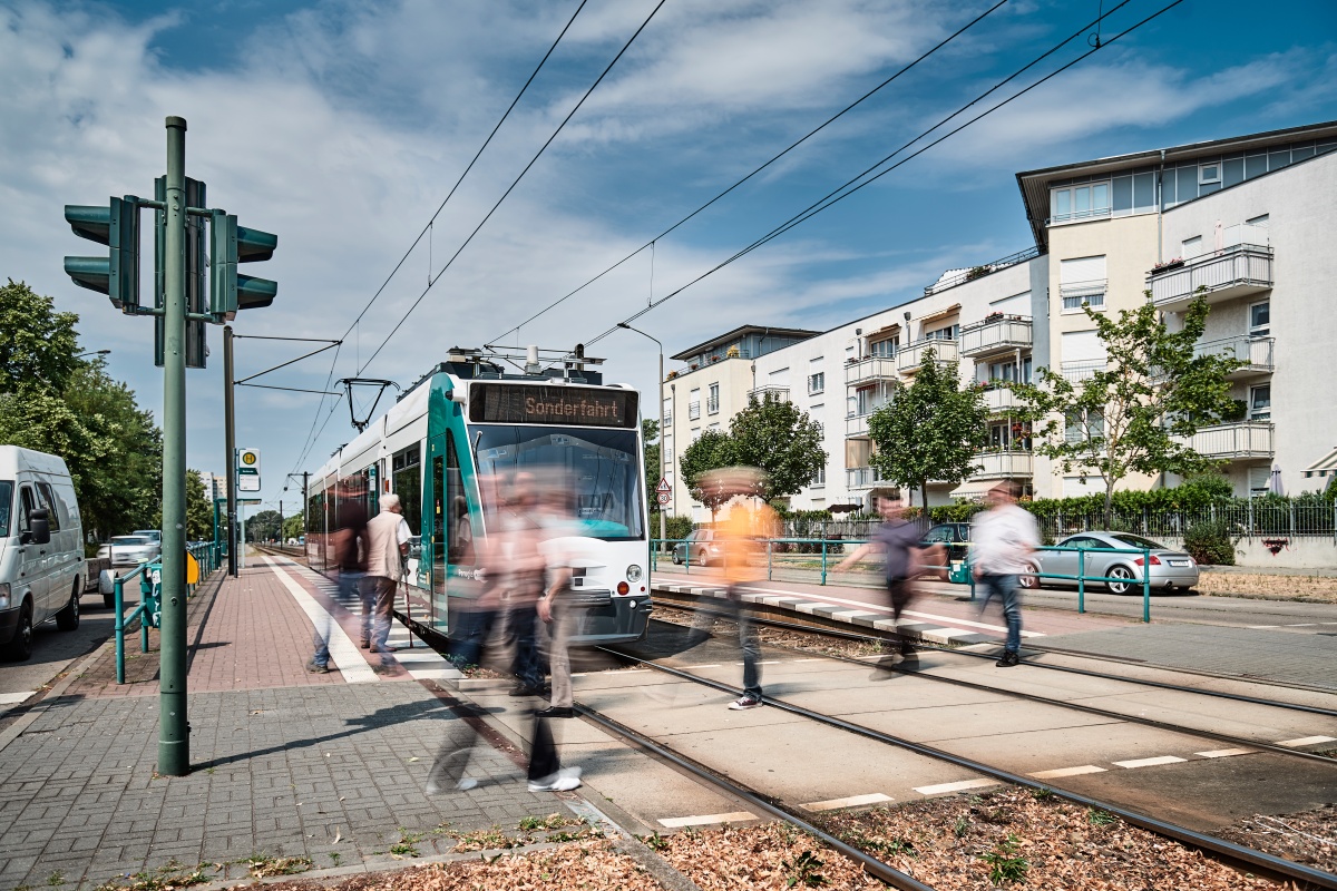 The test tram will be demonstrated on a 6km-section of tram network in Potsdam