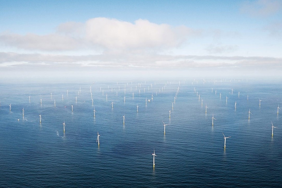 Hornsea Project Two, the world's largest offshore wind farm in the North Sea