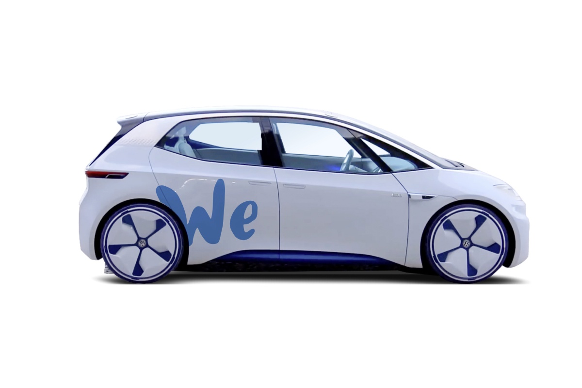 The car-sharing service will be launched under the ‘WE’ customer platform