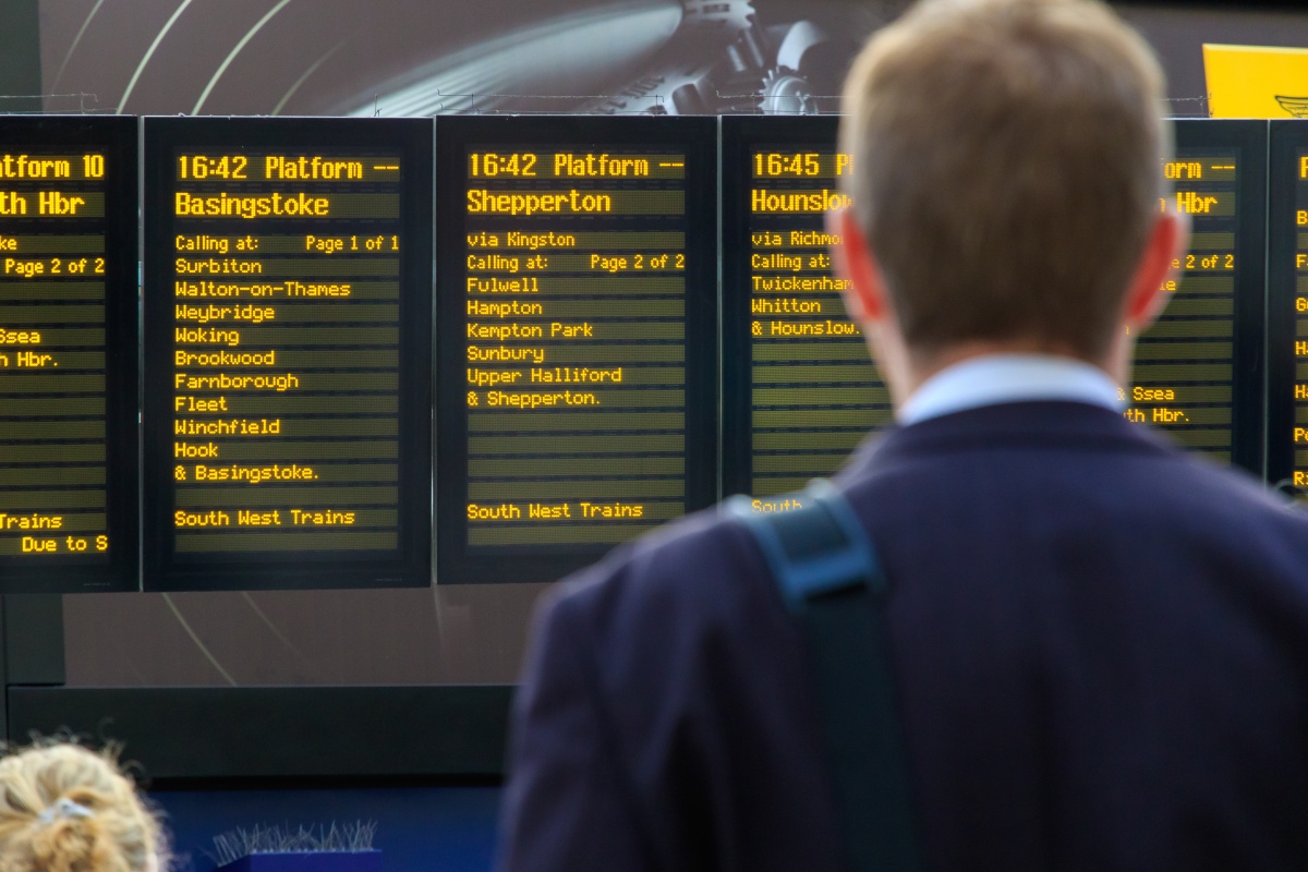 One of the aims of the government's plan is to bring about better passenger information