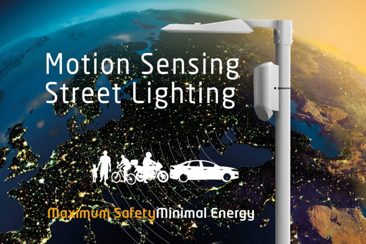 Comlight provides motion sensing street lighting to help pedestrians and drivers