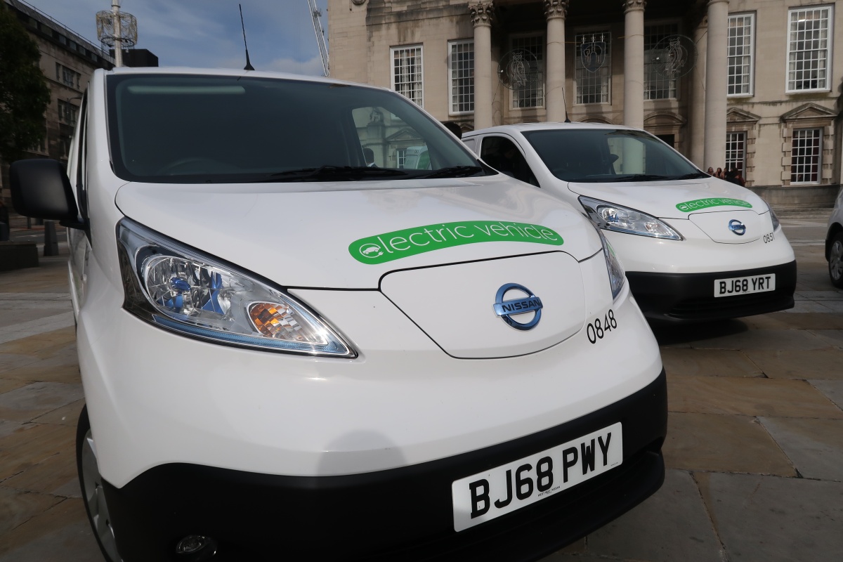 The council is taking delivery of 51 new generation E-NV200s