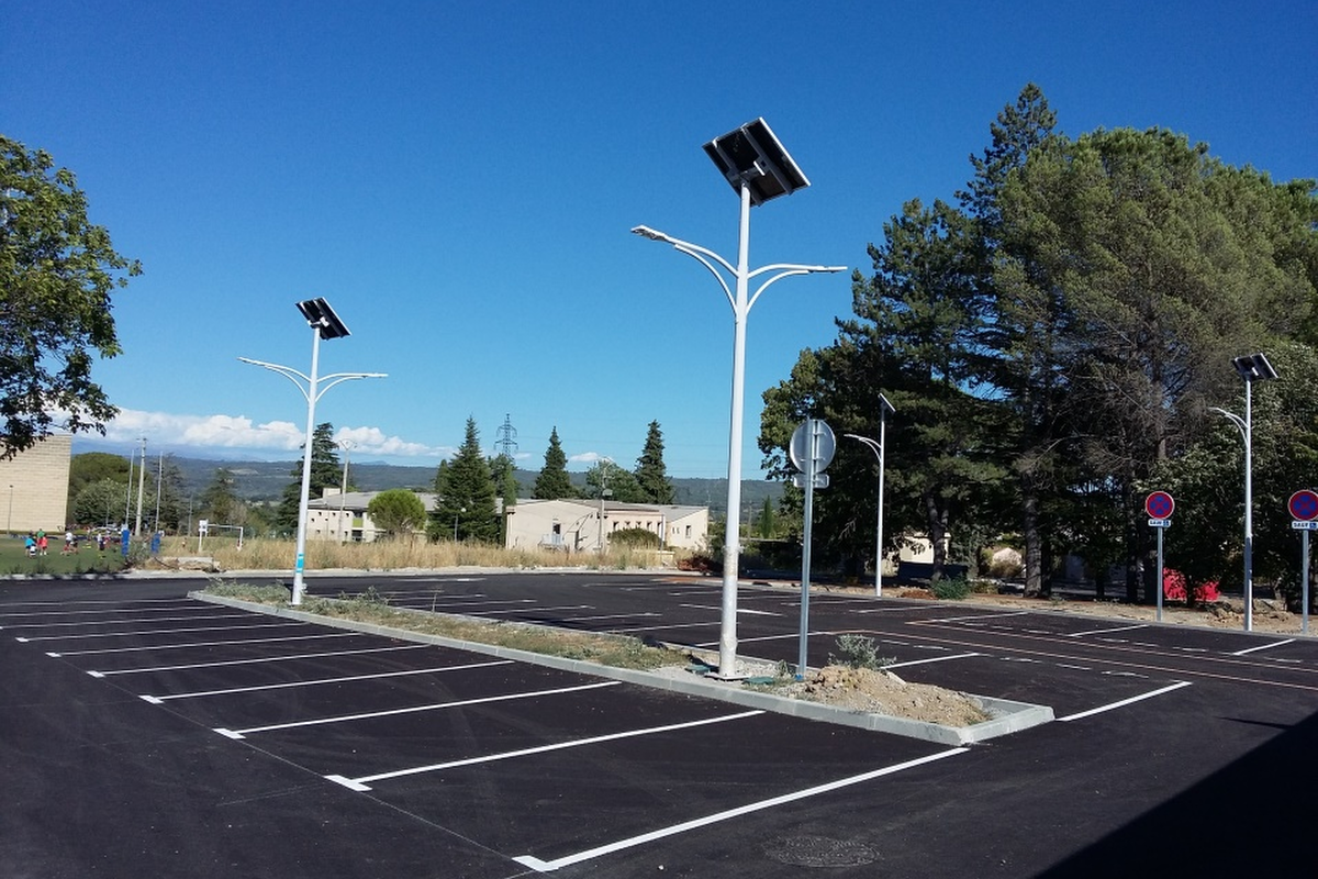 Lumi'in, based in France, has developed a range of solar street lights