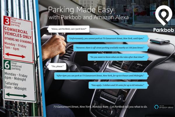 Ask Alexa to help you park