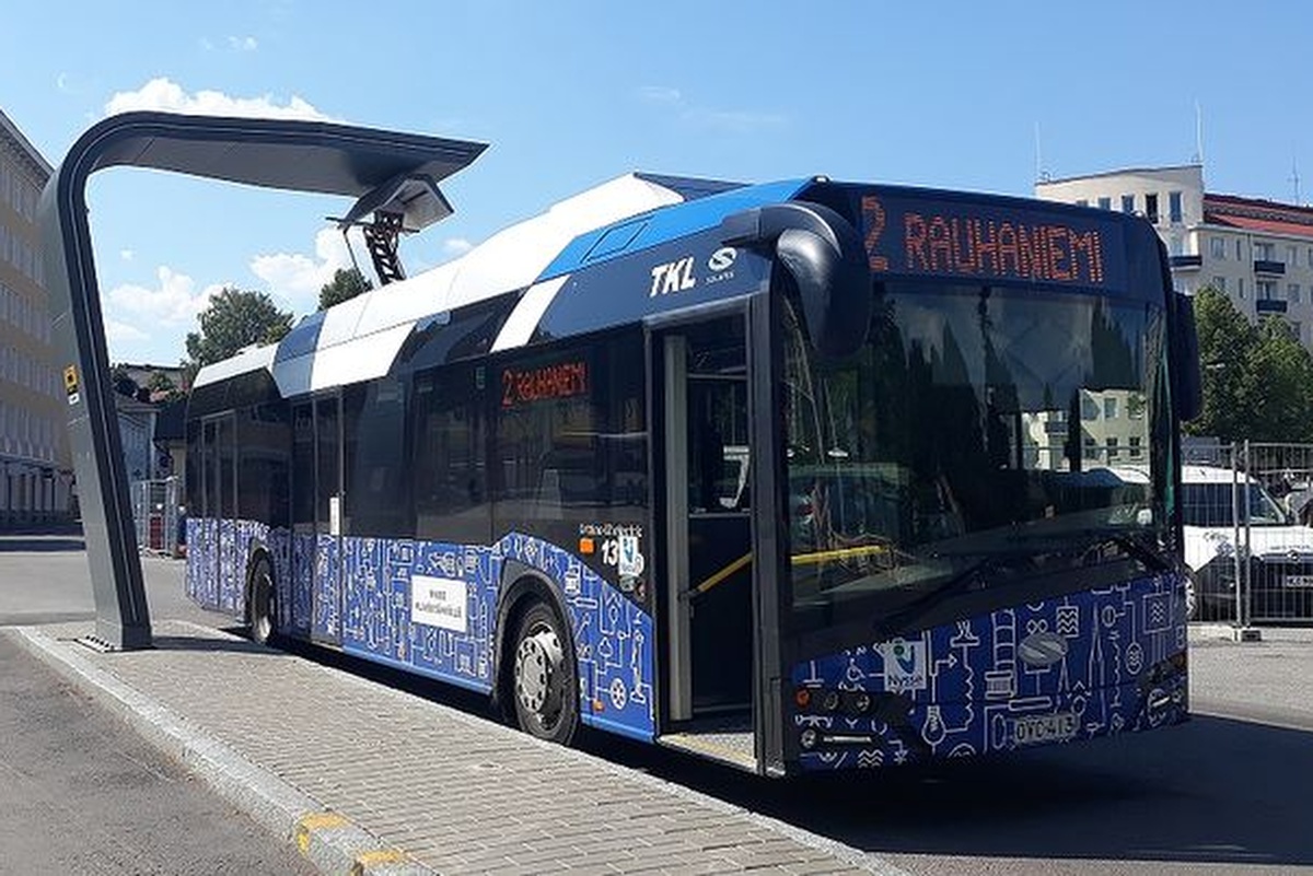 Tampere is monitoring and measuring the evolution and benefits of electric buses