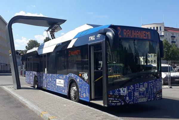 Tampere evaluates the benefits of e-buses