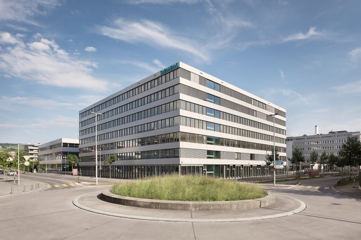 Siemens Zug campus aims to be a reference project to demonstrate building technologies