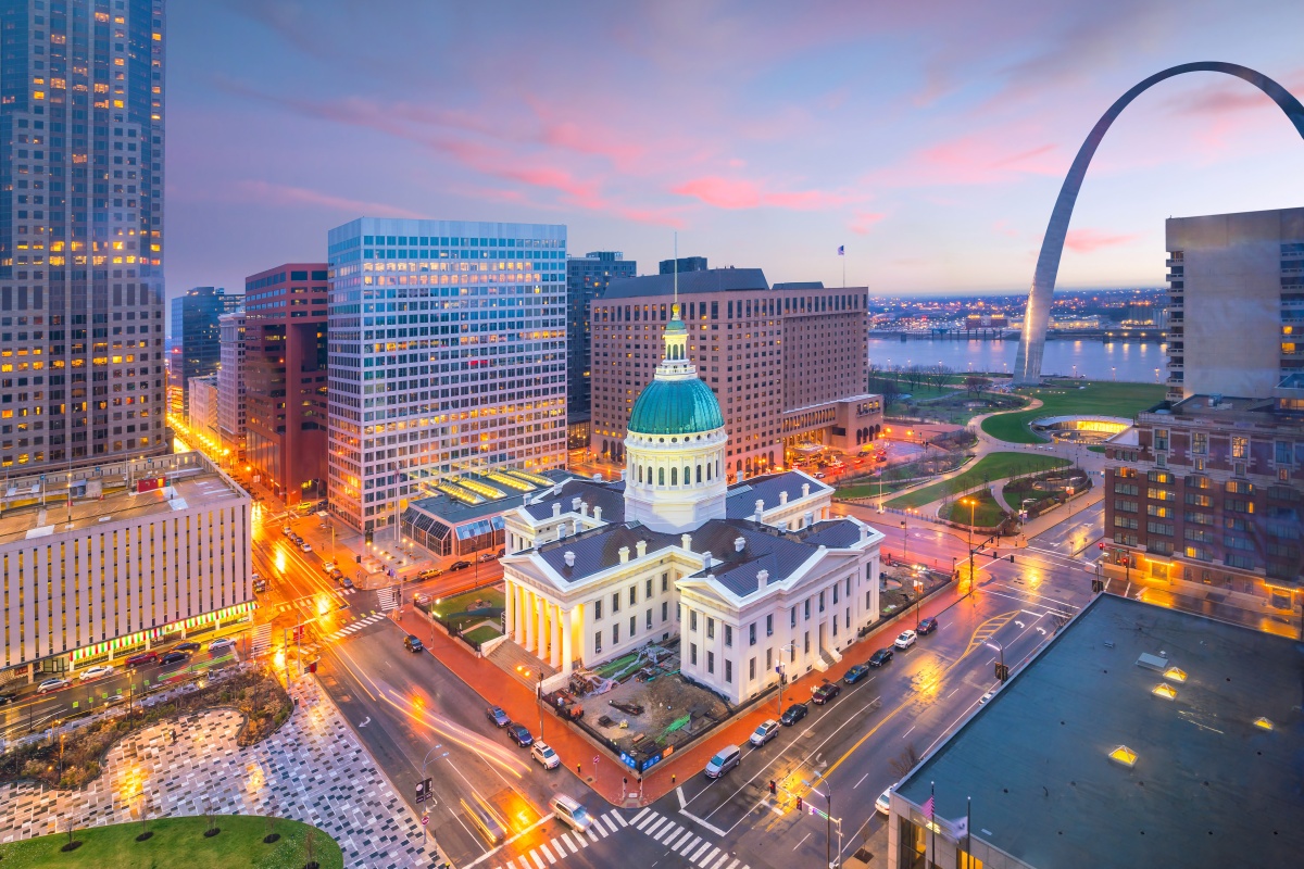 St Louis (above) Washington DC, Oakland and Dallas are the latest cities chosen for the initiative