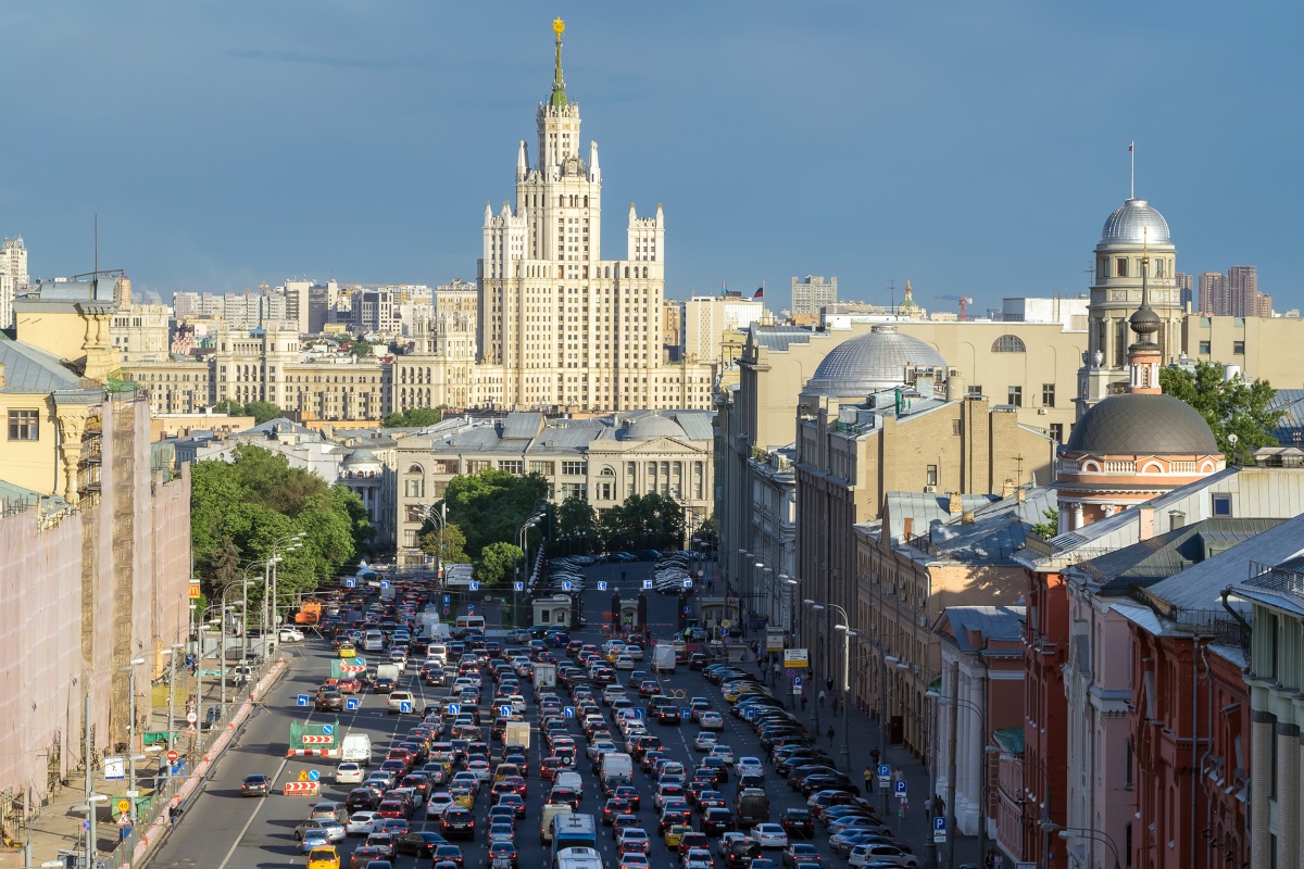 Moscow lost 210 hours to congestion in 2018