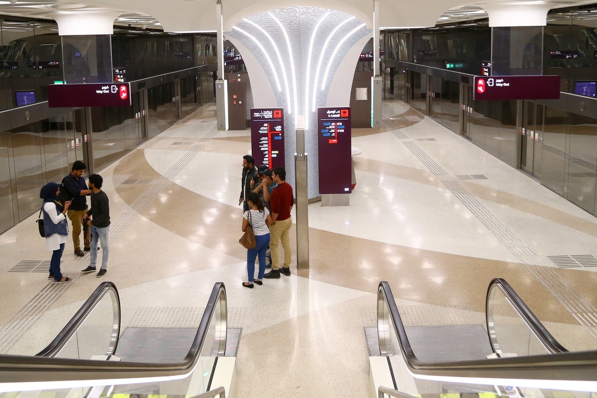 When fully open, the metro will carry 650,000 passengers daily. Copyright: Qatar Rail