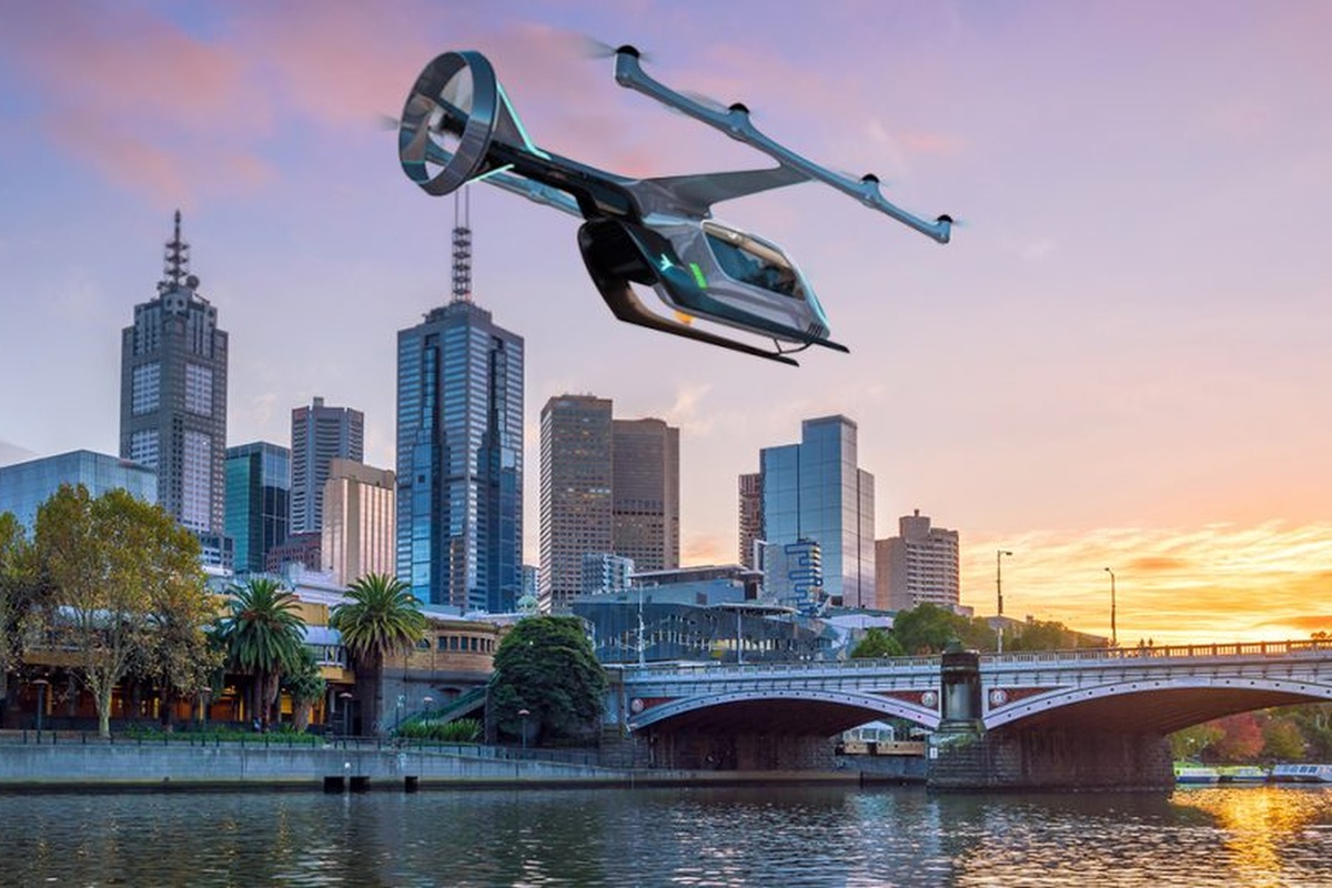 Uber's air taxi aims to help reduce the heavy reliance on private car ownership