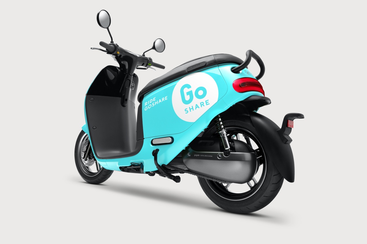 The Gogoro smart scooter will be available in Taoyuan in August
