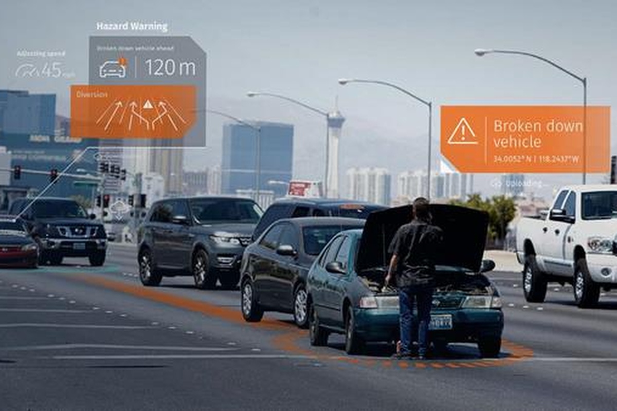 The incident data is shared from car-to-cloud-to-car to boost driver safety