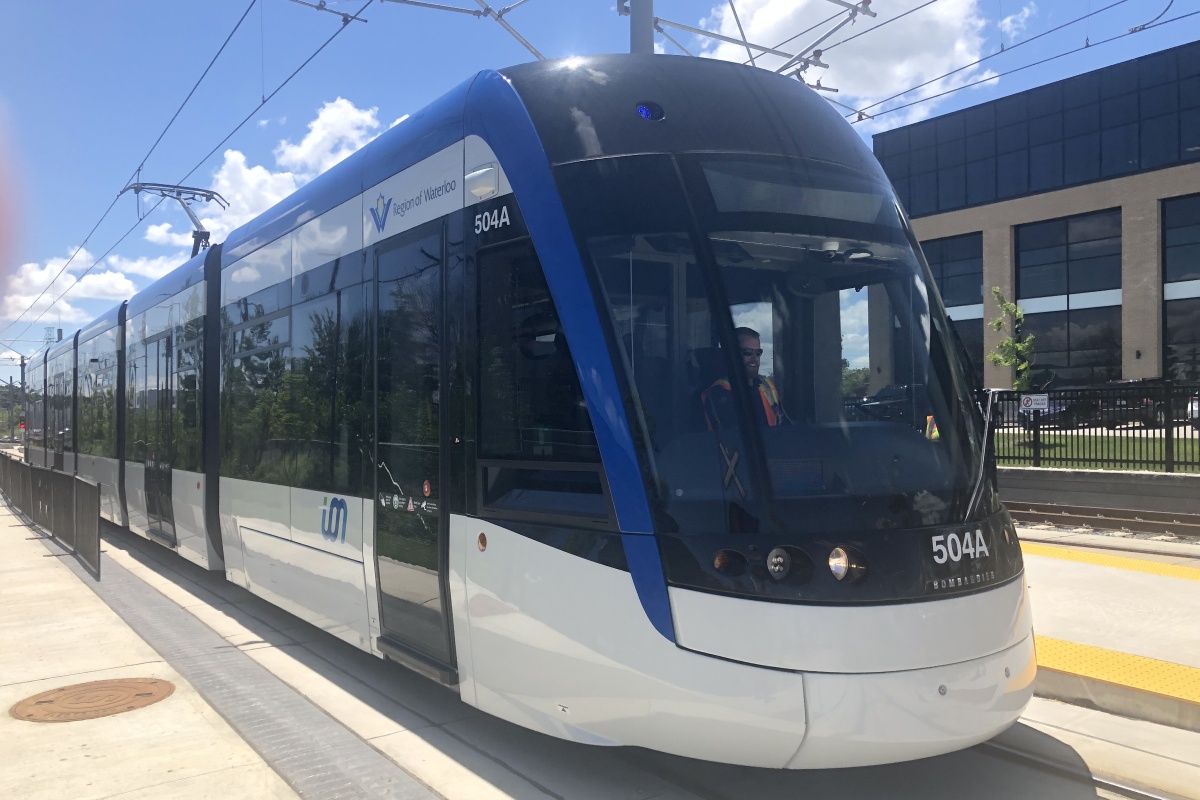 The light rail is designed to increase the attractiveness of Canada's Technological Triangle