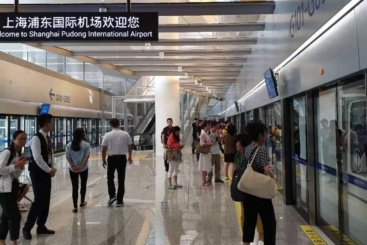 Operation of Pudong metro in Shanghai is underway. Copyright: Shanghai Keolis